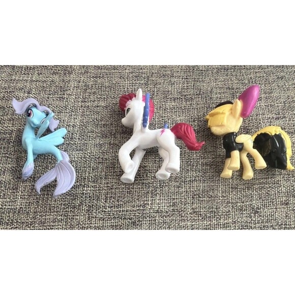 Lot 3 My Little Pony The Movie Salina, Songbird, and Zipp Mini Figures 2" - Picture 3 of 10